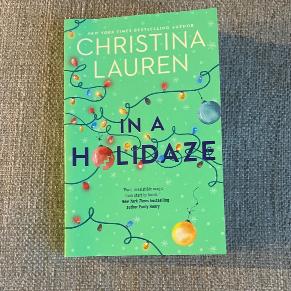 Christina 'In a Holidaze' Green Holiday Book
